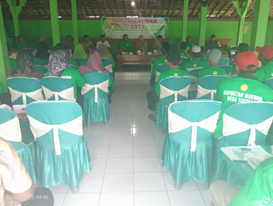 RAT GAPOKTAN PUAP MAKMUR DESA TEGUHAN